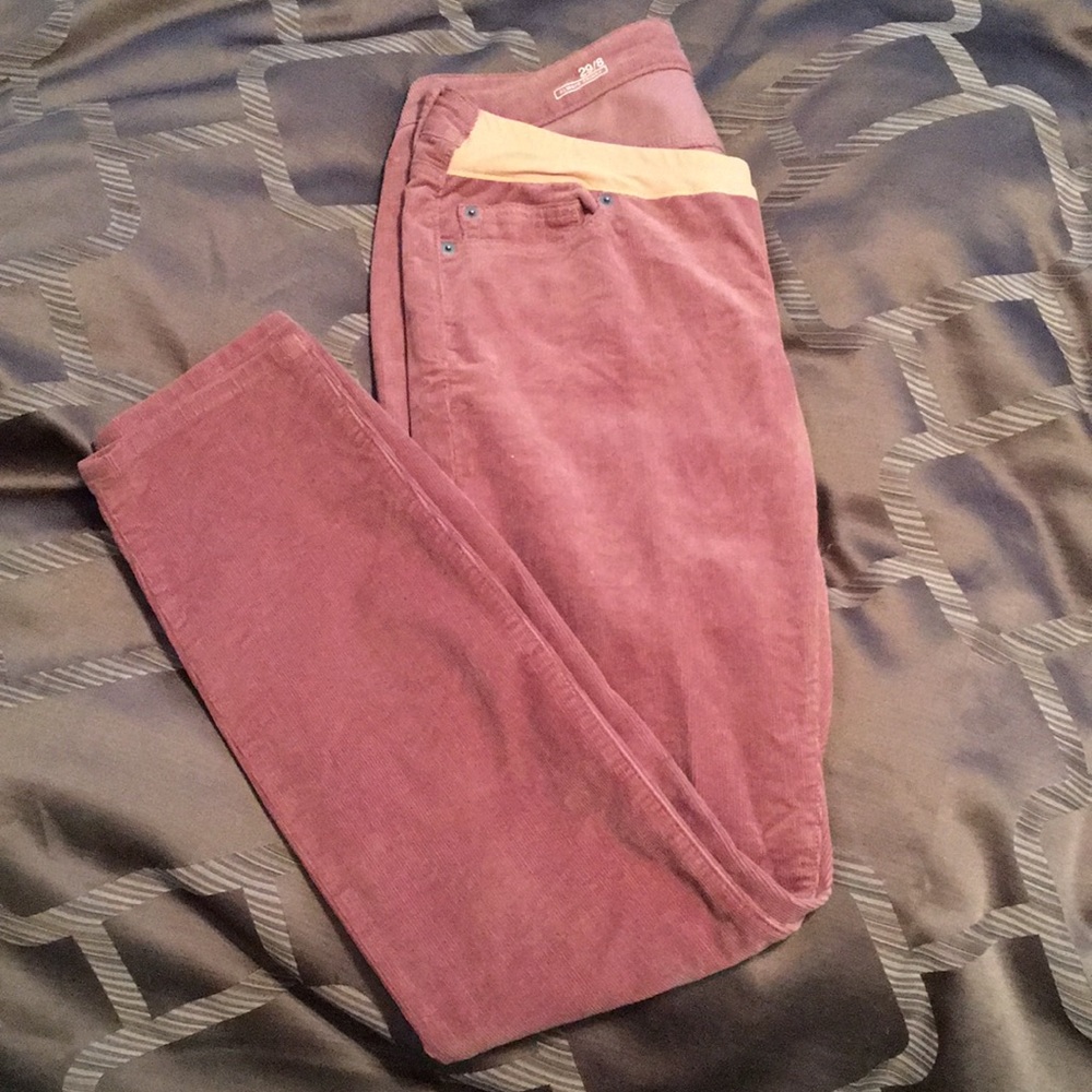 Gap maternity skinny corduroy pants